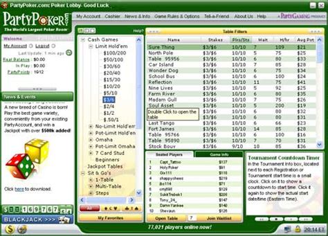party poker lobby|Poker Now .